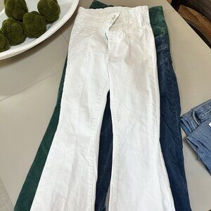 We The Free Jayde Flare Jeans White